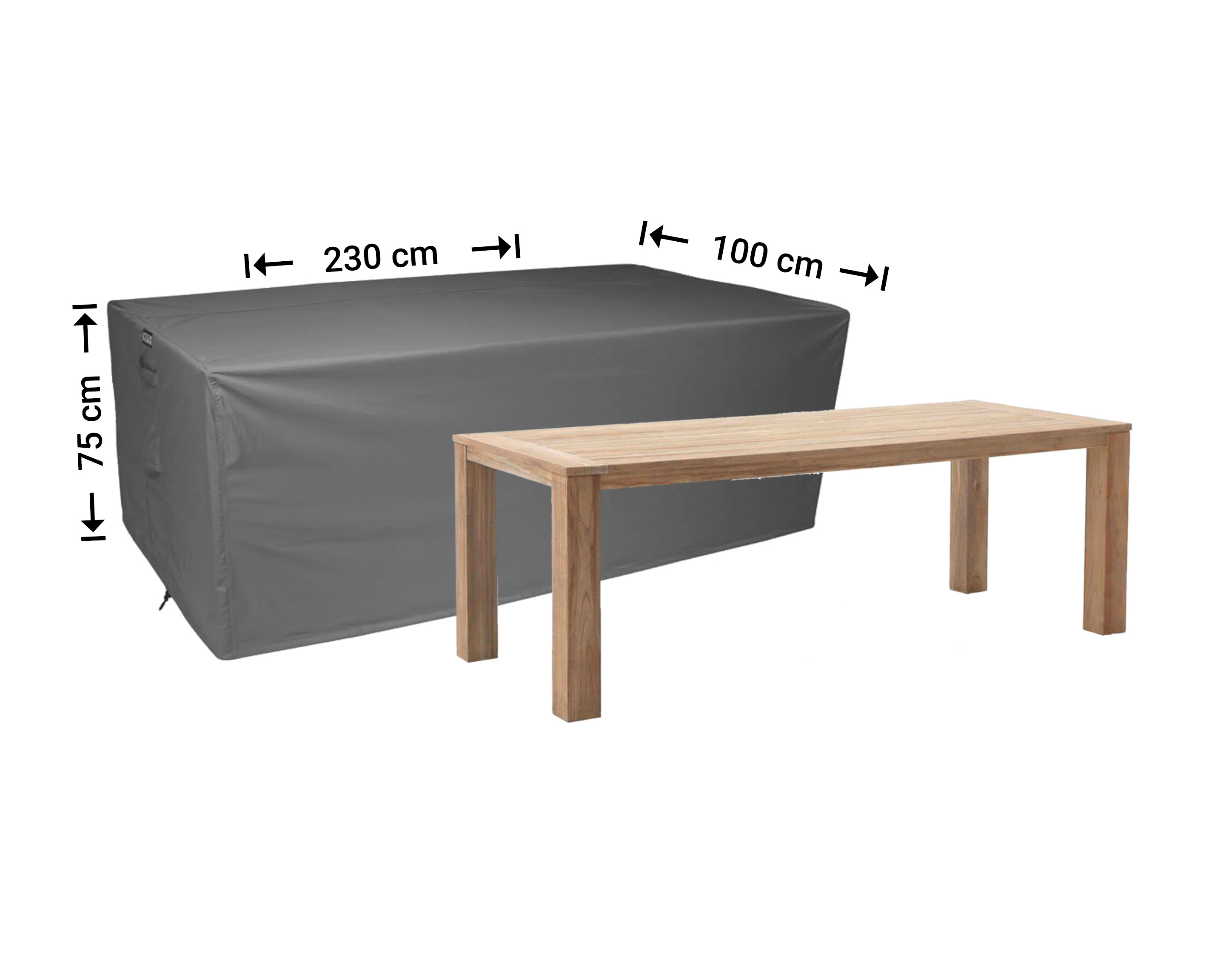 Raffles Covers Gartentisch-Schutzhülle