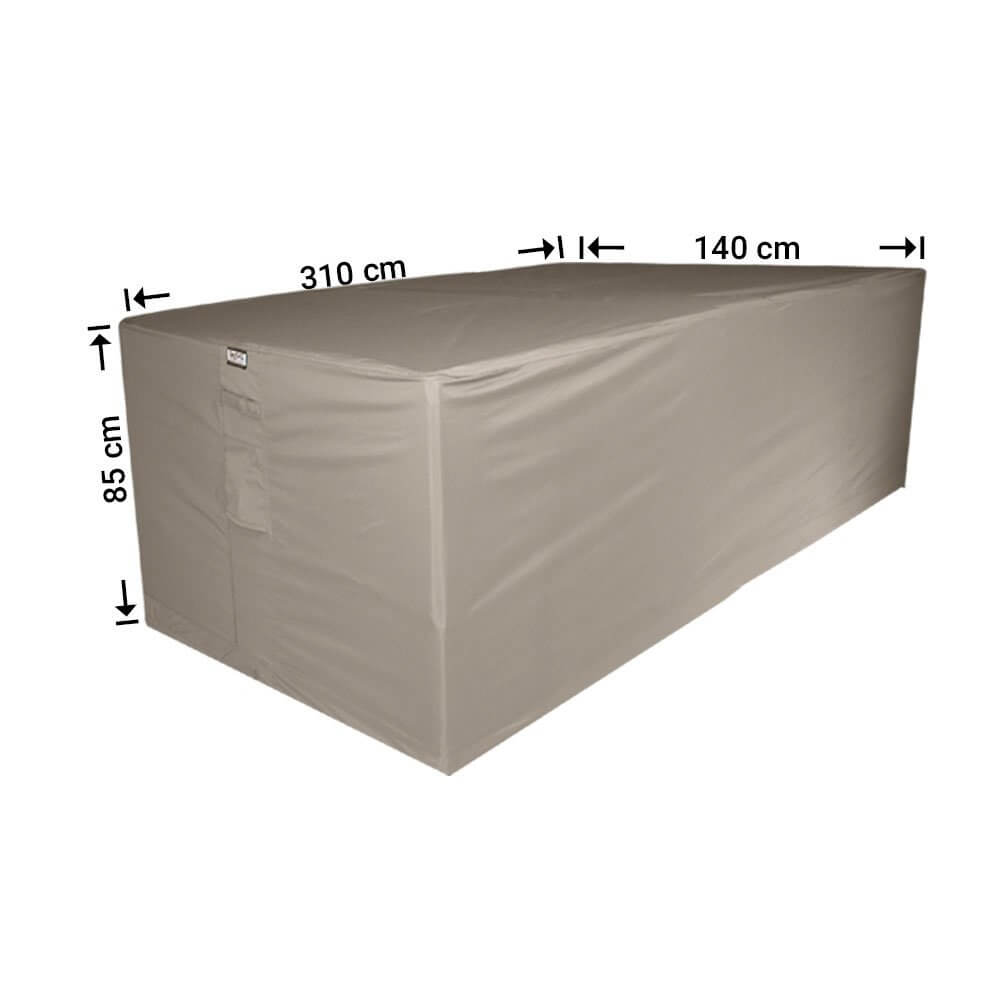 Abdeckhaube für Gartenmöbel Sitzgruppe 310 x 140 H: 85 cm