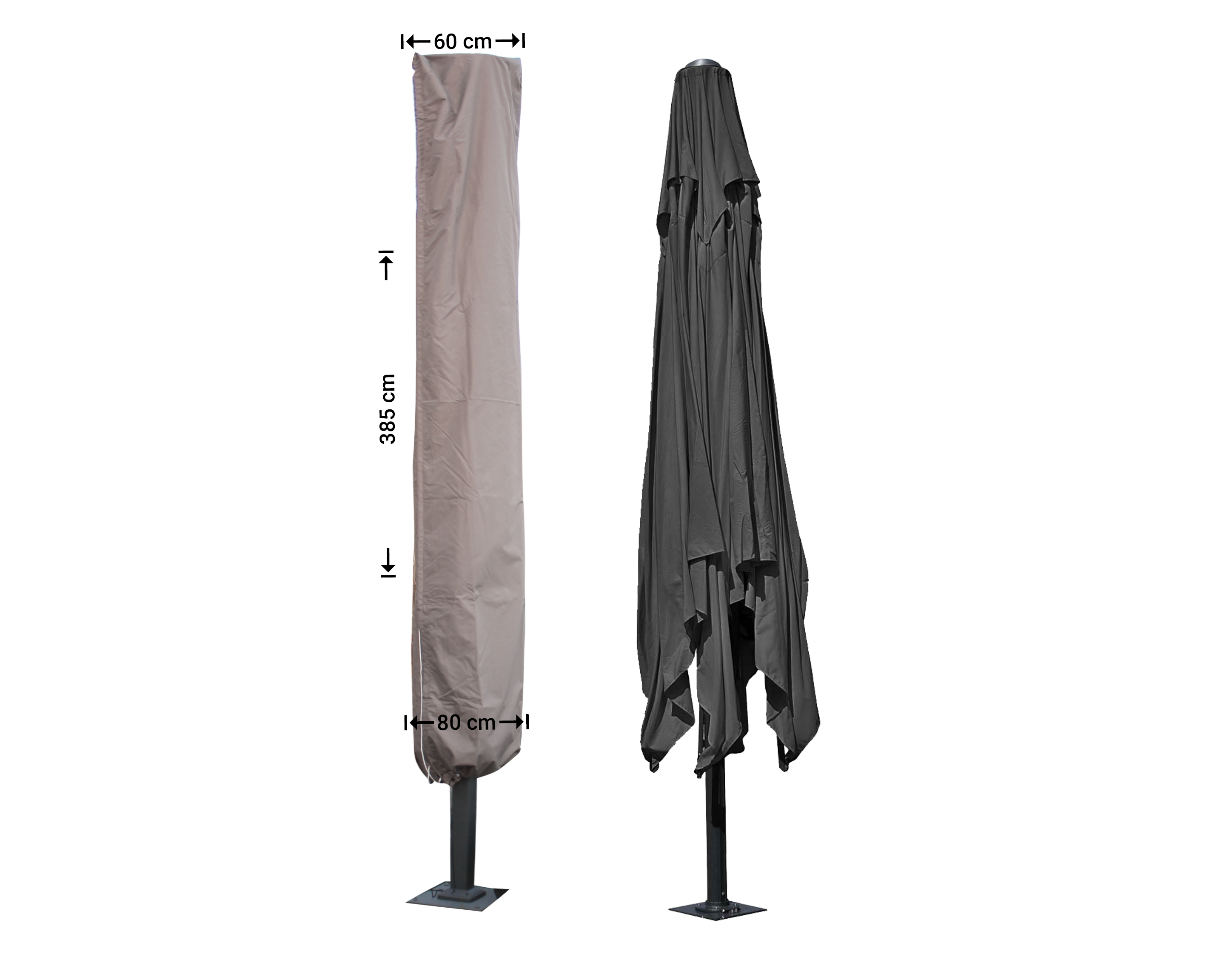 RUS385_7445945754770-hoes-markt-parasol-385-cmZBCBMOXQSOw0Y Horeca parasolhoes hoogte 385 cm