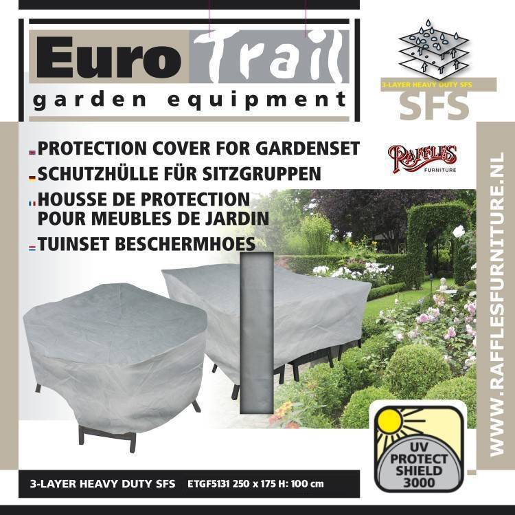 Schutzhülle für Gartenmöbel-Set 250 x 175 H: 100 cm