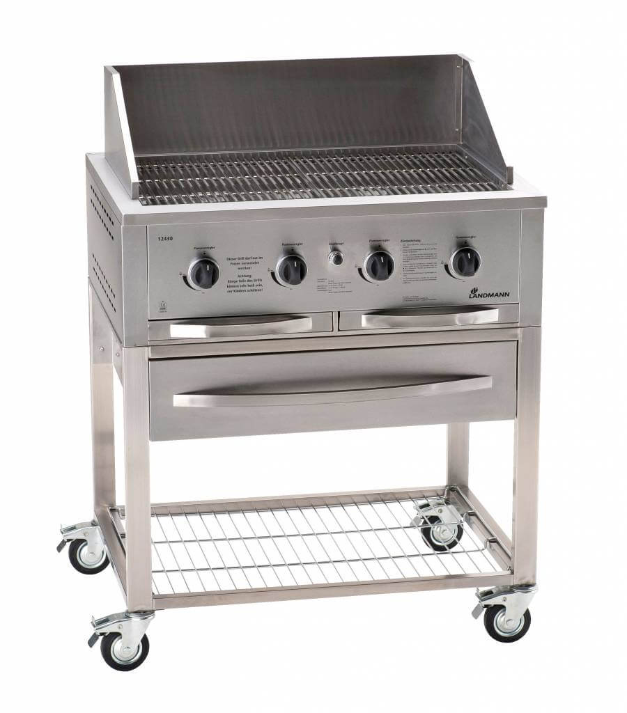 Wetterschutzhaube Premium BBQ L 100 x 60 H:120 cm