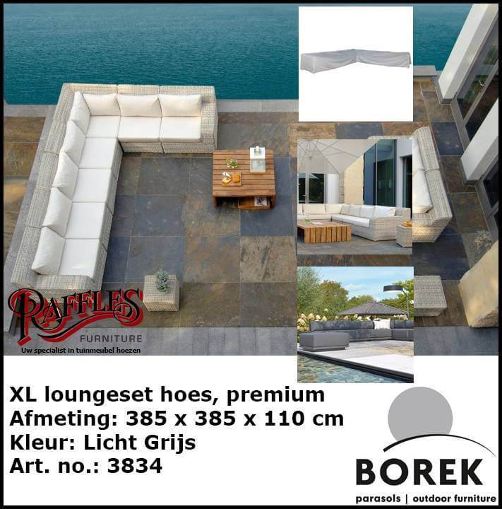 Lounge Set Schutzhülle für Ecksofa 385 x 385 x 110 H: 65 cm