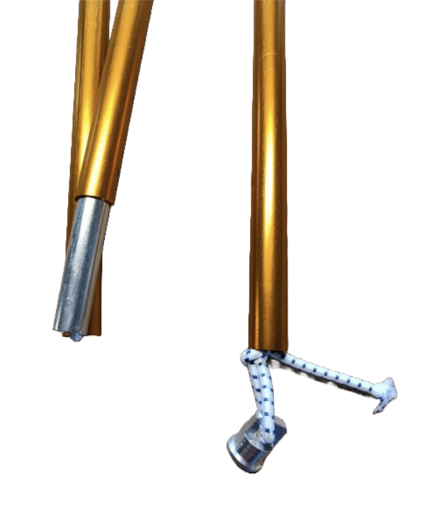 Stock Stab Stange für Schutzhülle für Sonnenschirm, Aluminium 280 cm