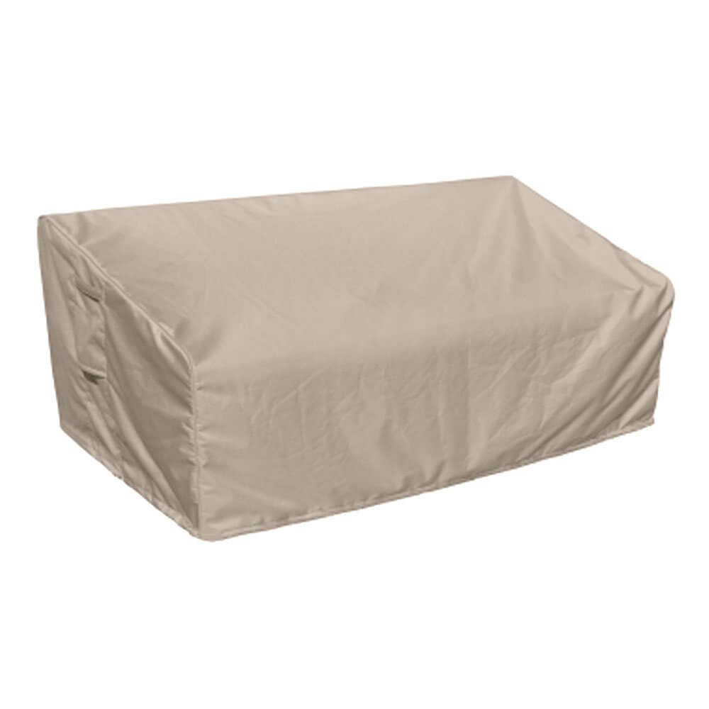 Afdekhoes voor loungebank met hoge rugleuning 250 x 100 H: 85/65 cm