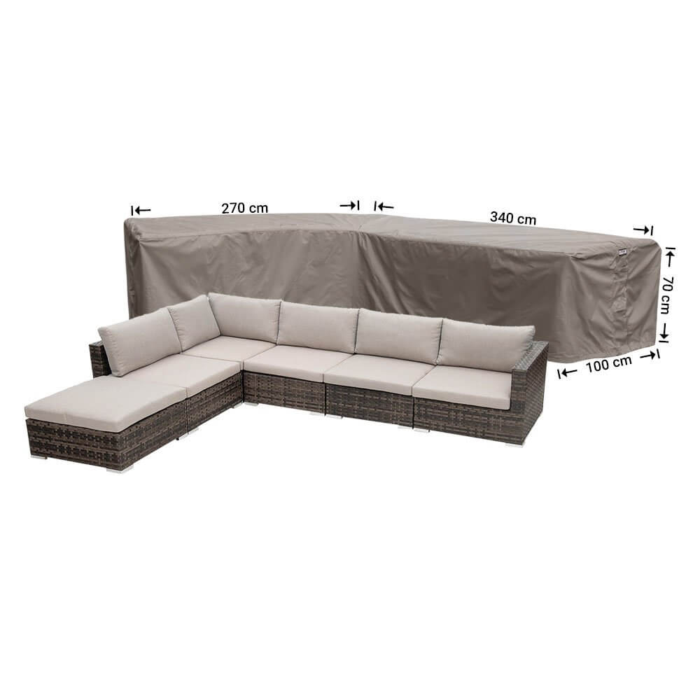 rhs340270left-completeOJwbclxF3ipru Lounge hoekbank hoes 340 x 270 x 100 H: 70 cm