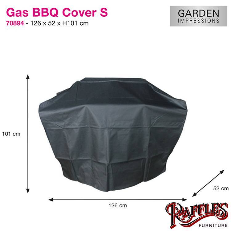 Schutzhülle für Gasgrillküche 126 x 52 H:101 cm
