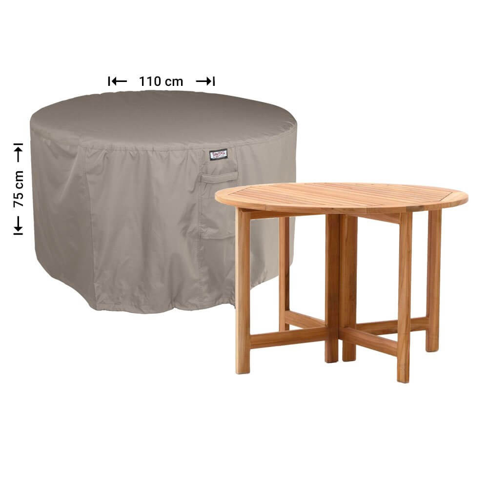 rroundt110-completeiC2PPpS1Jgq4L Ronde tafel hoes Ø 110 cm H: 75 cm
