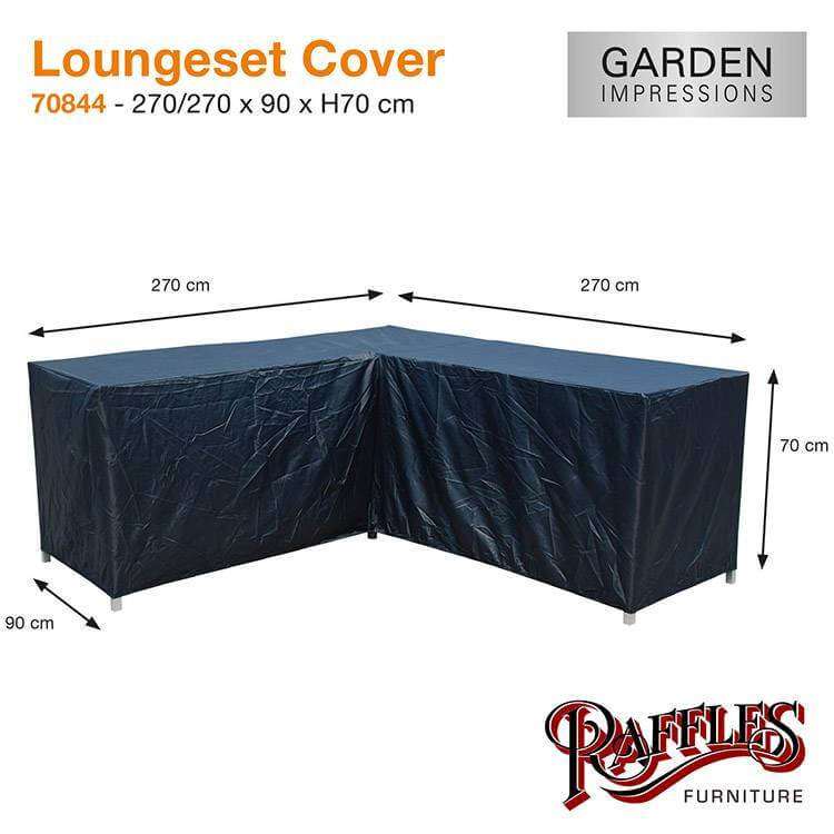 Schutzhülle Loungeset L 270 x 270 x 90 H:70 cm