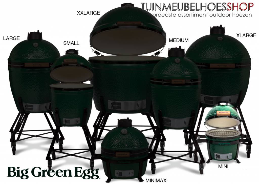 Abdeckhaube Big Green Egg Mini Ø: 50 & H: 50 cm