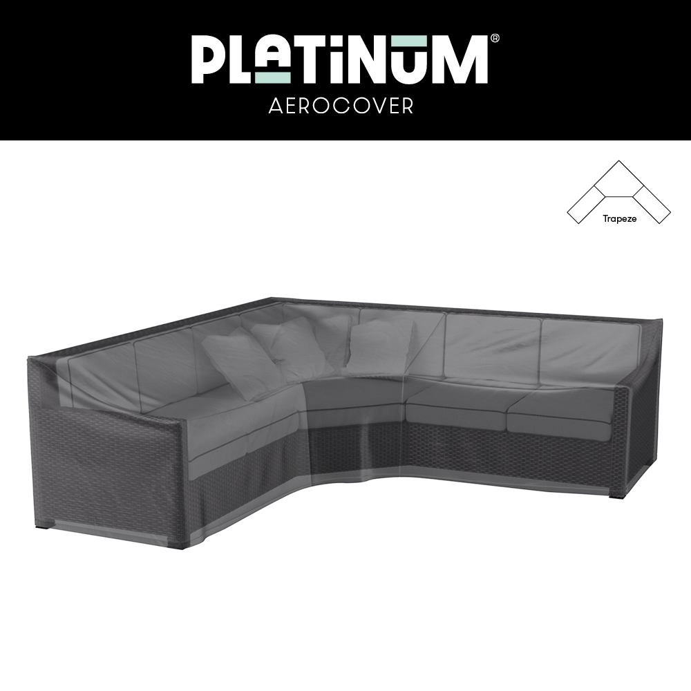 Dining-Lounge-Möbel Abdeckhaube für L-Form Ecksofa 255 x 255 H: 90/65 cm
