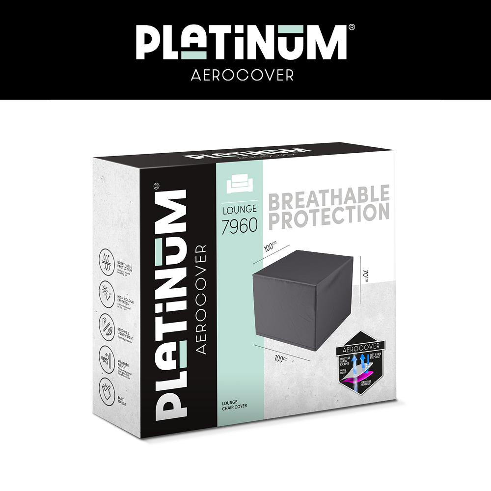 Schutzhülle für Lounge Sessel 100 x 100 H: 70 cm Schutzhülle für Lounge Sessel 100 x 100 H: 70 cm