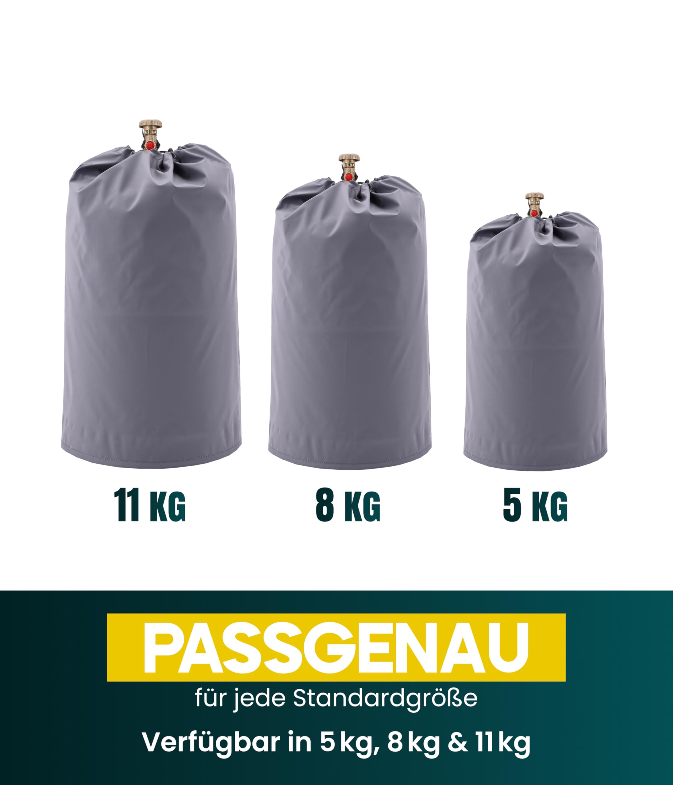 Schutzhülle für Gasflasche 11 kg Ø31 x H: 60 cm