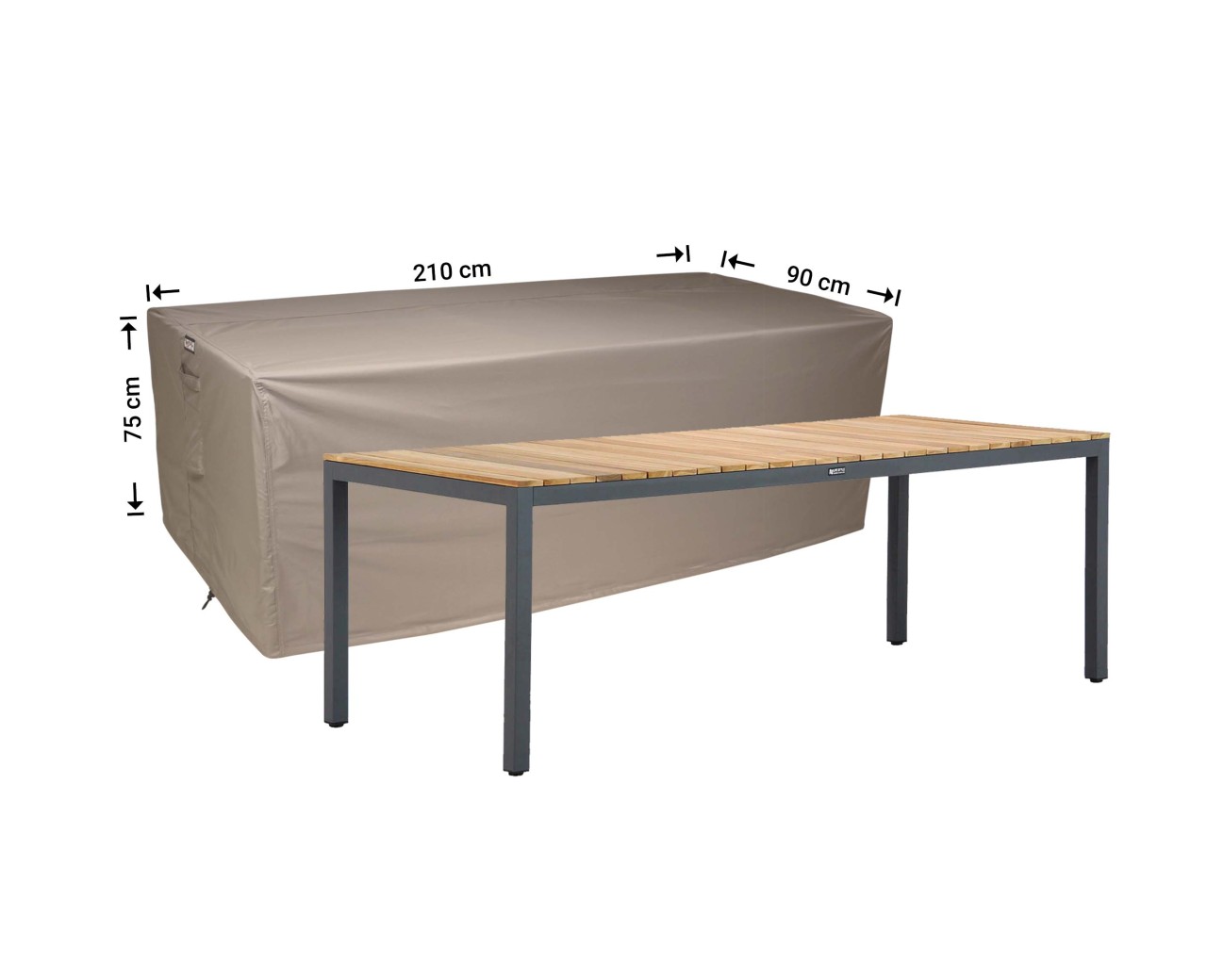 Raffles Covers Gartentisch-Schutzhülle