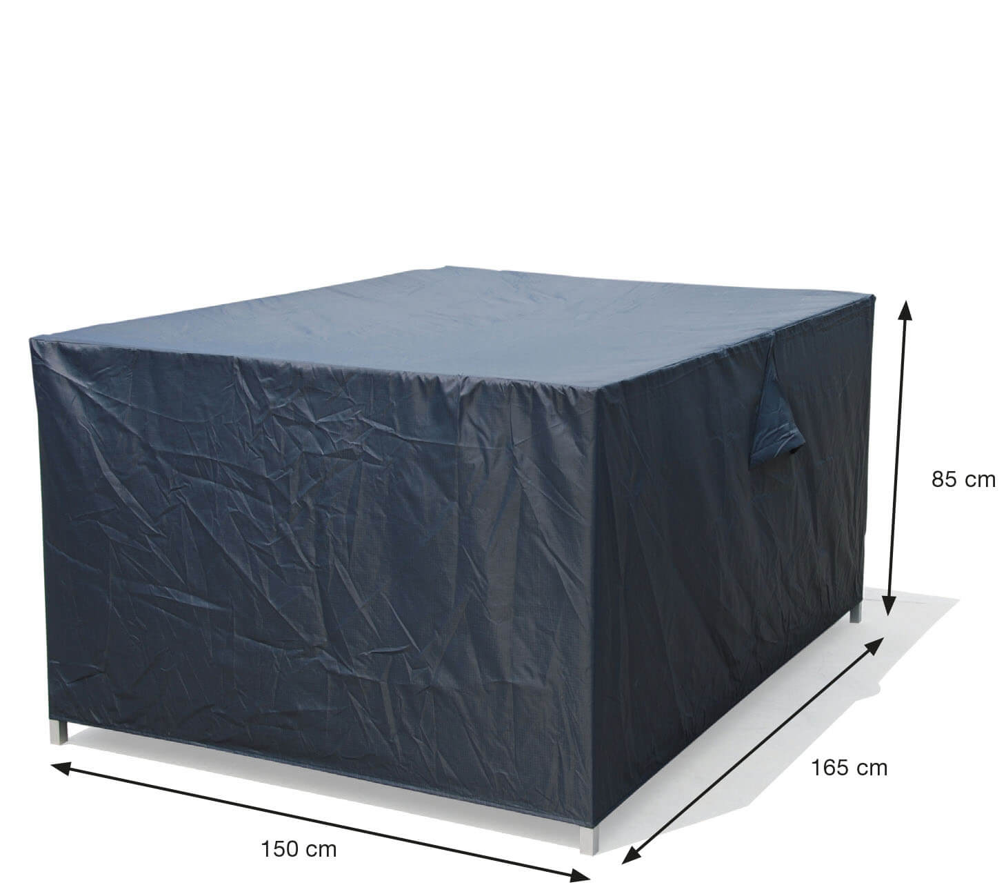 Wetterhaube Schutz für rechteckigen Tisch mit Stühle 165 x 150 H:85 cm