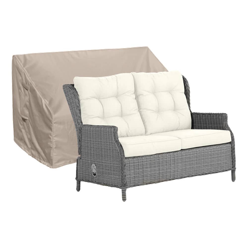 RADJB160-complete Schutzhülle für Lounge Sofa mit hoher Rückenlehne 160 x 90 H: 115/65 cm