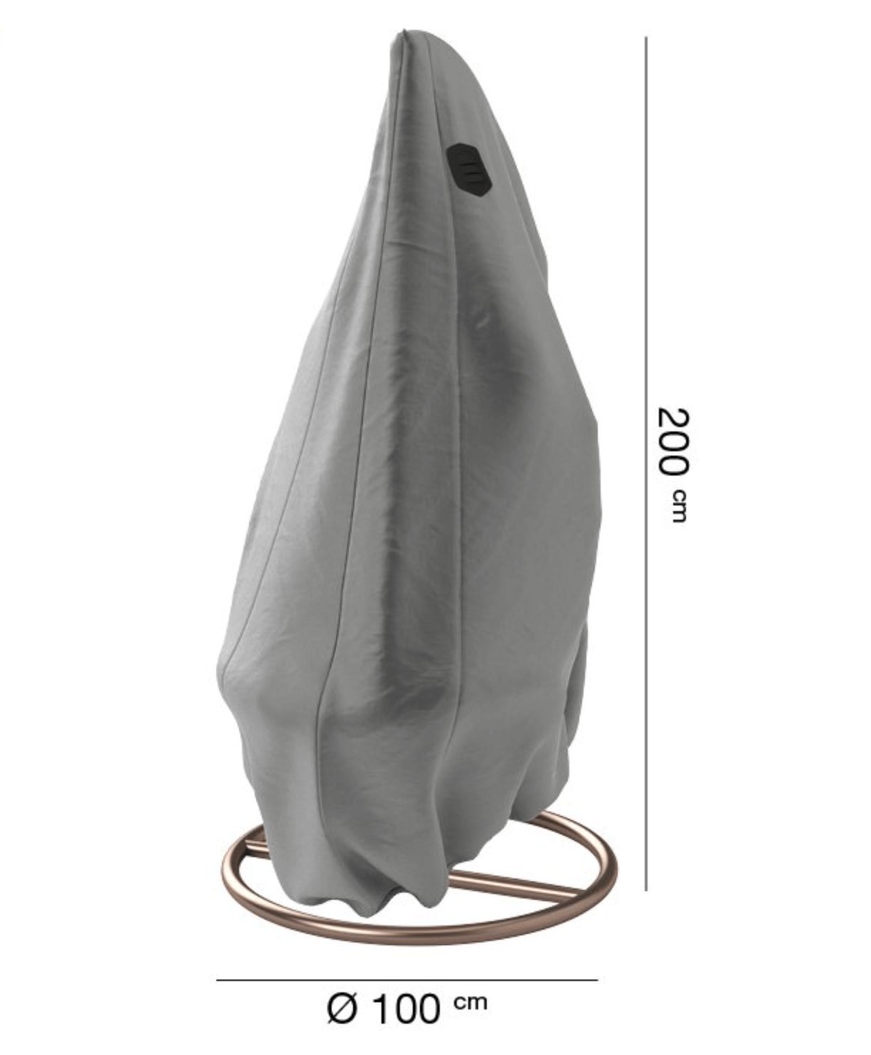 Schutzhülle für Einsitzer-Hängesessel Ø 100 H: 200 cm