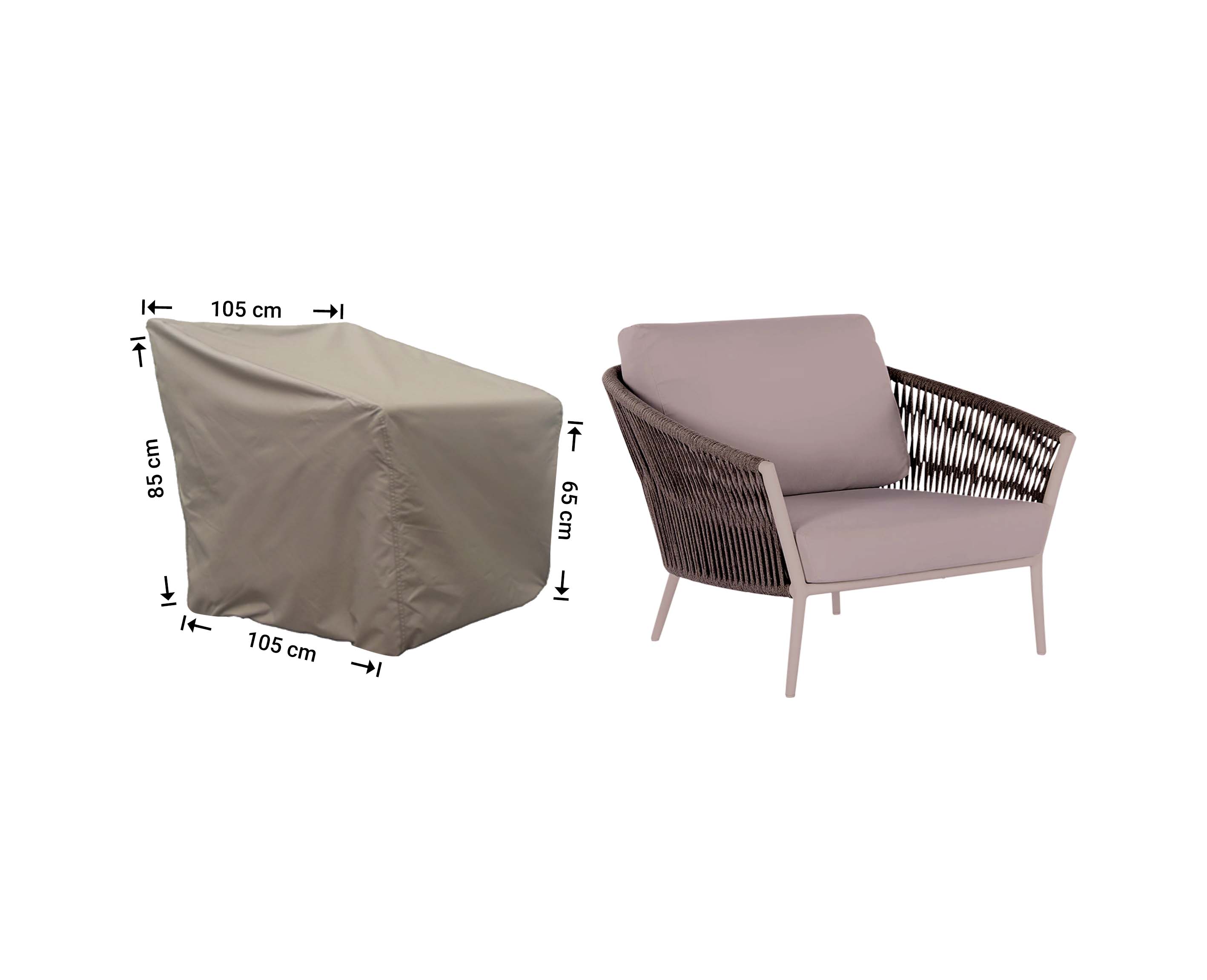 RLC105shaped_7445945744771nBFqcLY2hxmx0 Beschermhoes voor lounge stoel 105 x 105 H: 85/65 cm