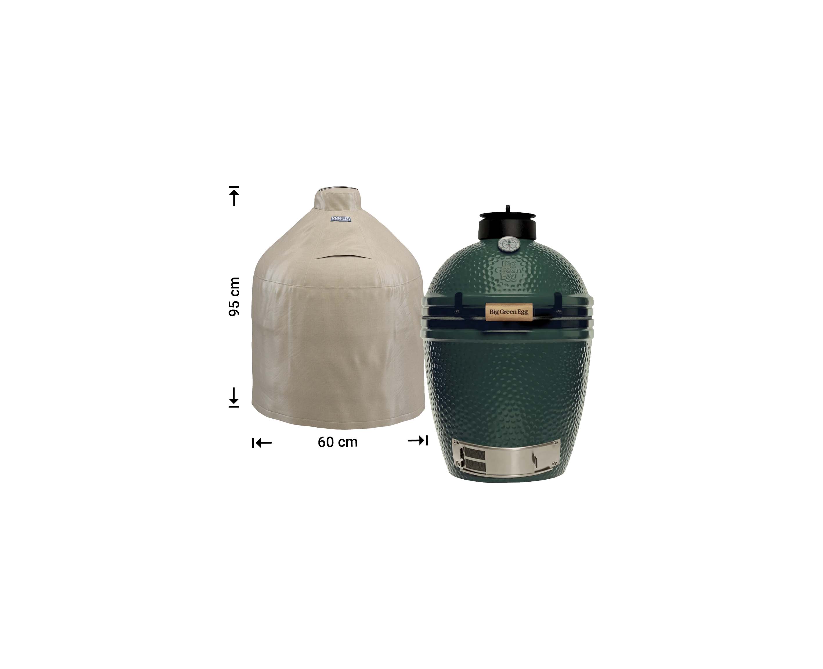 Hülle Durchmesser 60 cm für Big Green Egg Large oder Kamado Hülle Durchmesser 60 cm für Big Green Egg Large oder Kamado