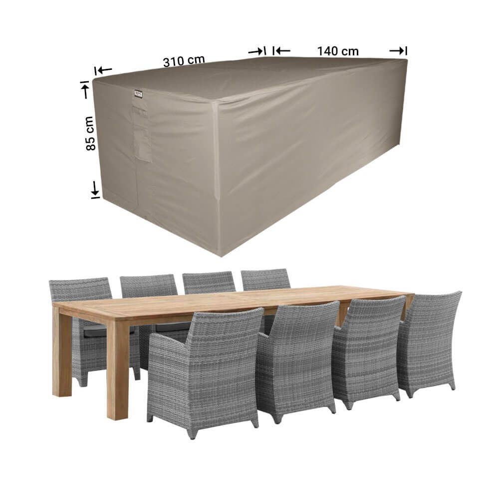 rds310140-completeFaFExYasjqzB1 Abdeckhaube für Gartenmöbel Sitzgruppe 310 x 140 H: 85 cm