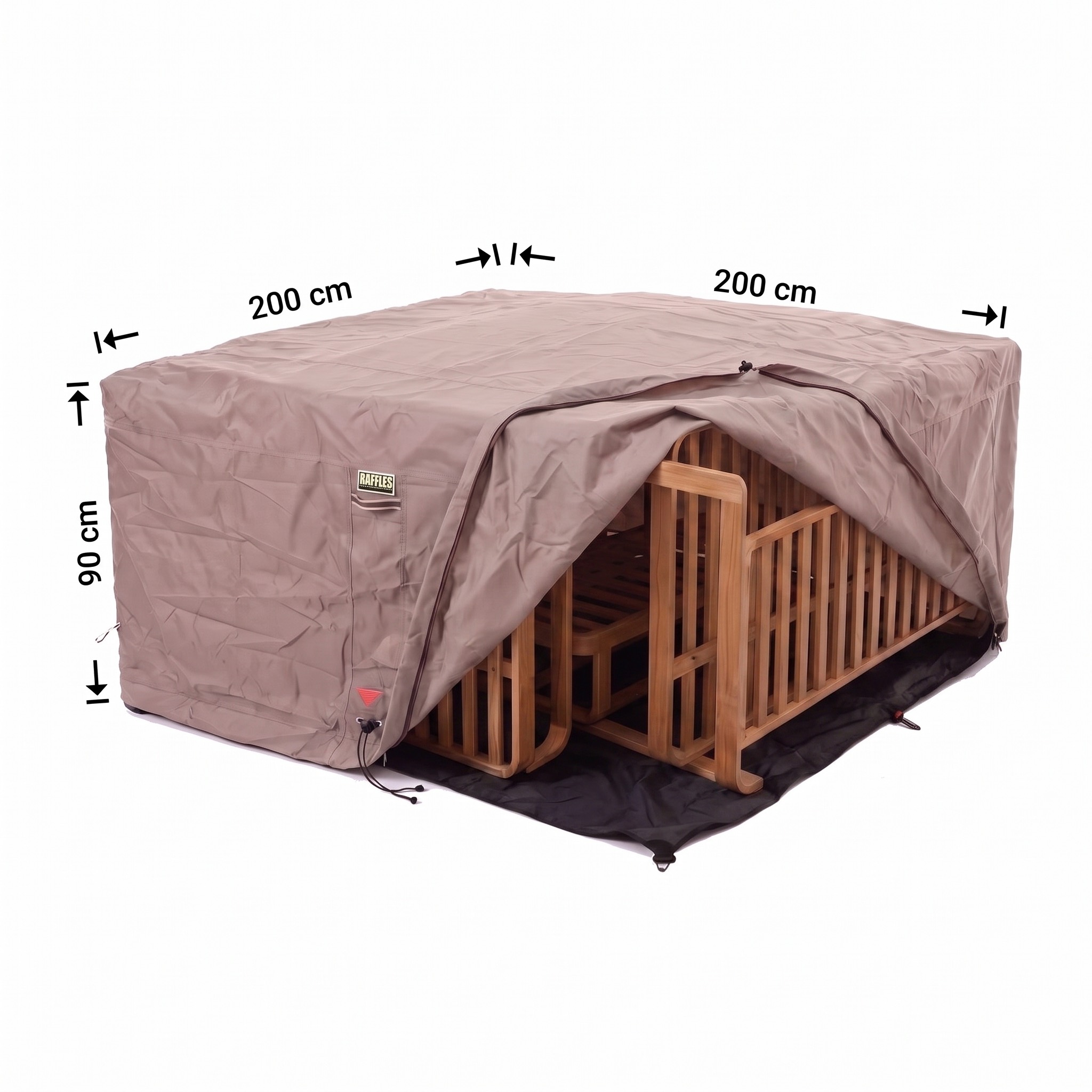Raffles Covers Schutzhülle für komplette Garten- und Loungemöbel-Sets