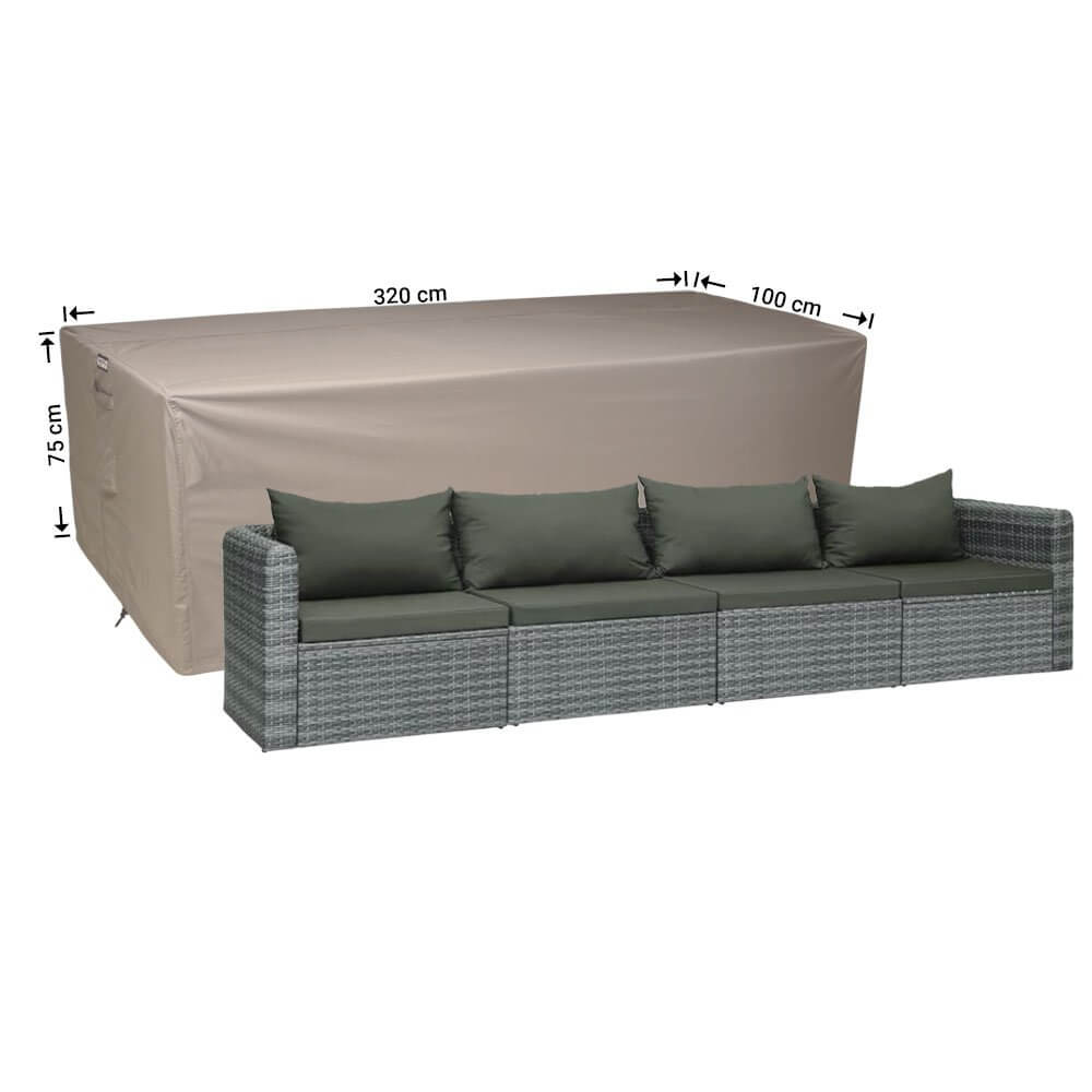 RLB320-completeZE8Jfymu8ZbJI Hoes voor loungebank 320 x 100 H: 75 cm