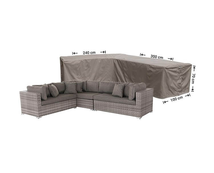 RHS300240-left-1mFYsQtcFlEBNe Afdekhoes hoekbank lounge 300 x 240 x 100 H: 70 cm