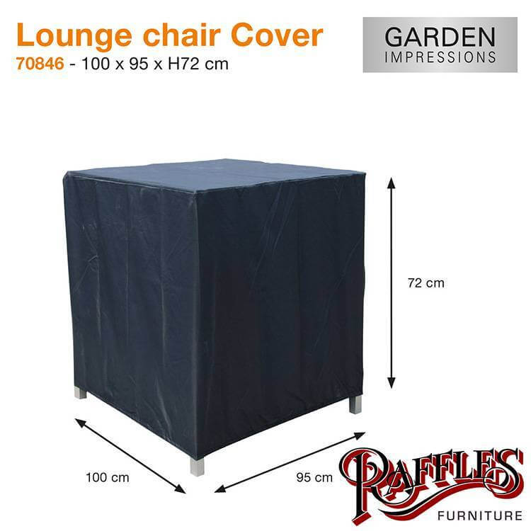 Schutzhülle Lounge Sessel 100 x 95 H:72 cm