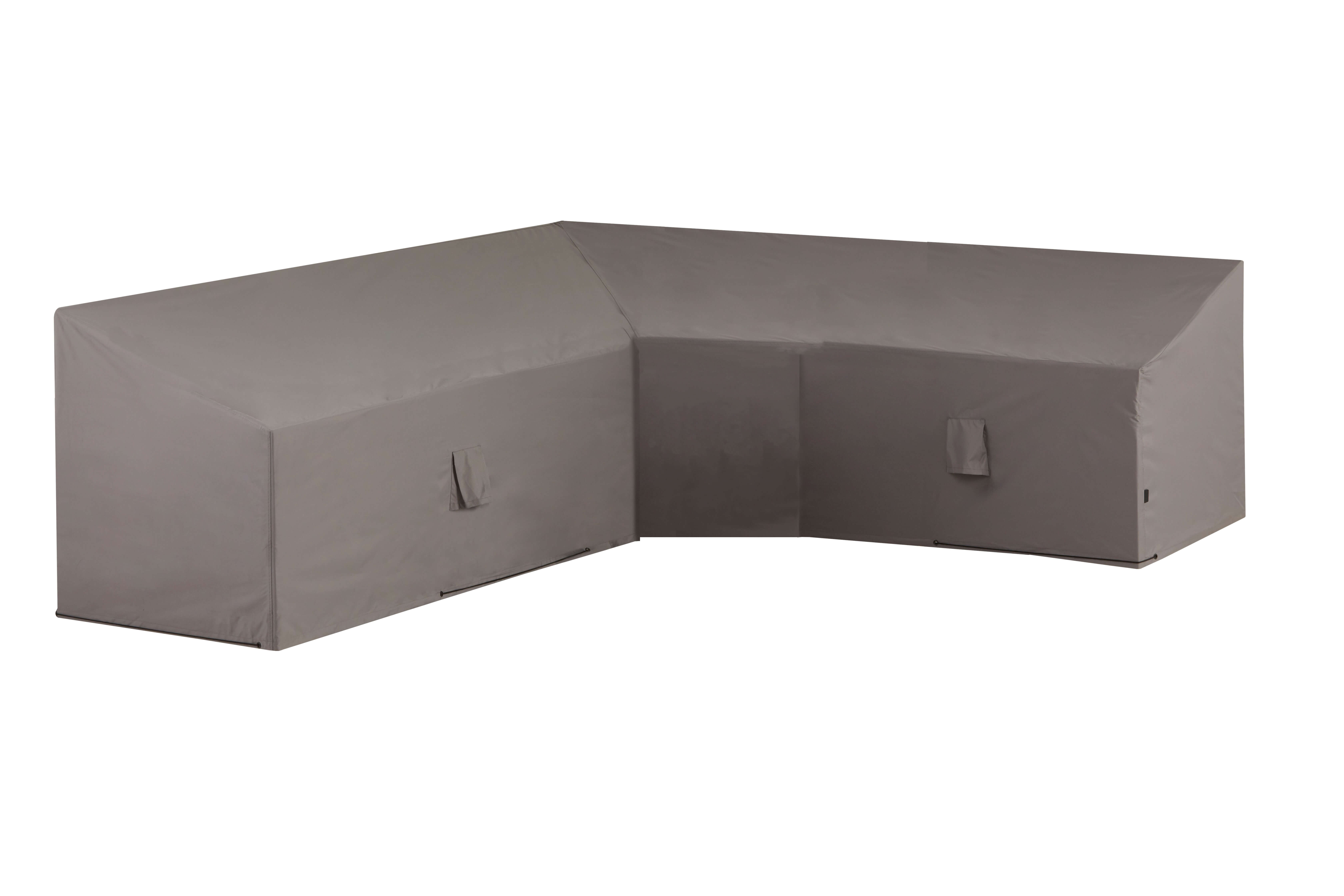 Gartenmöbel Schutzhülle L-Form 270 x 270 H: 90/65 cm