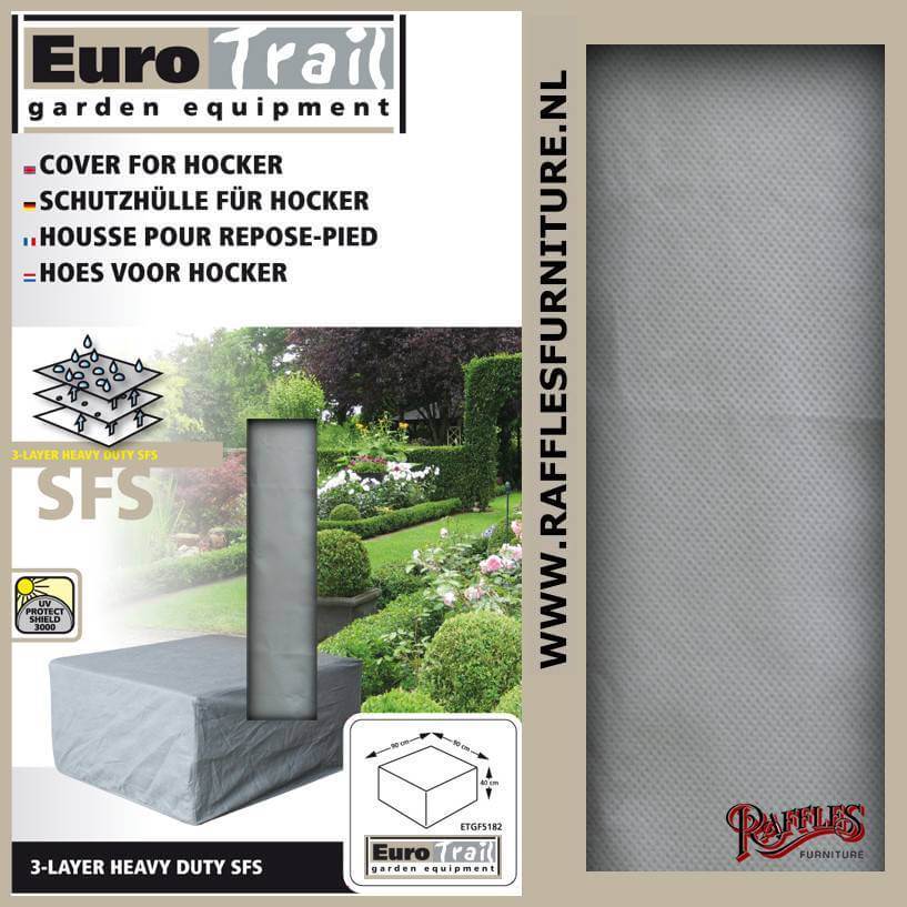 Wetterschutz für Geflecht Lounge Tisch 90 x 90 H: 40 cm
