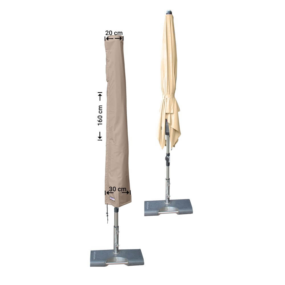 RUS160-completeWTZSN7JTKscfM Parasol afdekhoes hoogte 160 cm