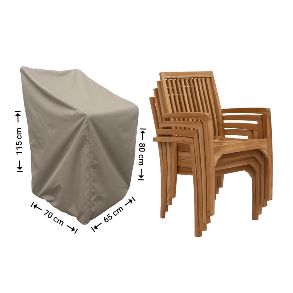 rstack70-completes91ethCdCgAzy Stapelstoel hoes 70 x 65 H: 115 cm