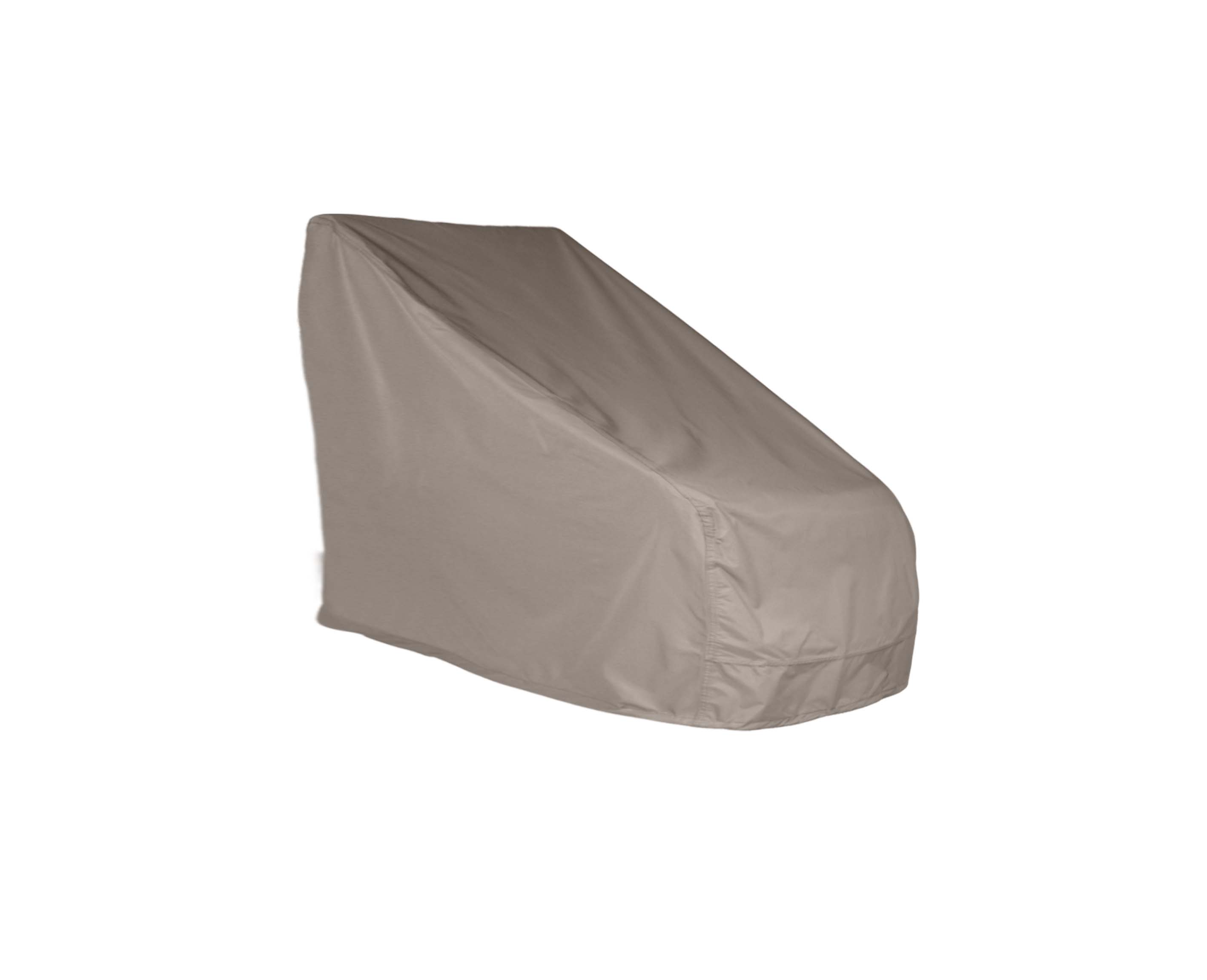 Schutzhülle für verstellbarer Gartenstühle mit hoher Rückenlehne 150 x 80 H: 115/40 cm