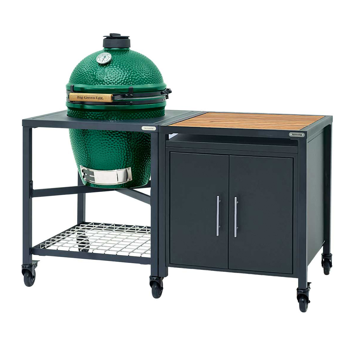 Abdeckhaube für Big Green Egg mit Tisch 152 x 77 H: 80 / 140 cm