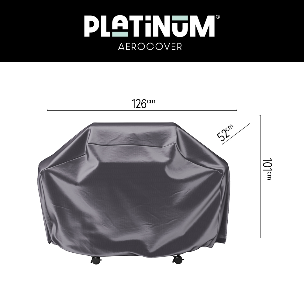 Schutzhülle Grill Cover Small 126 x 52 H: 101 cm Schutzhülle Grill Cover Small 126 x 52 H: 101 cm