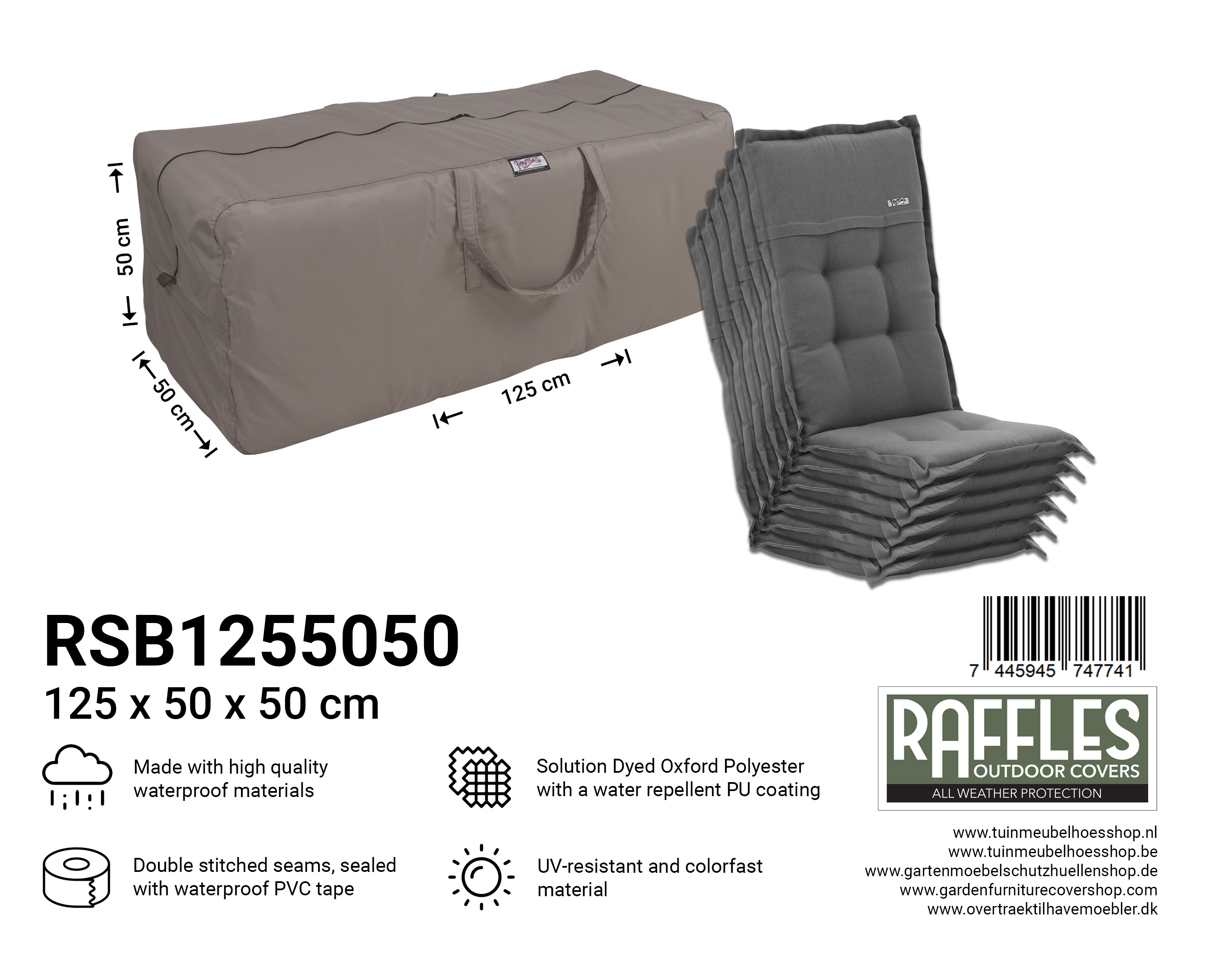 RSB1255050_7445945747741 RSB 125 x 50 H: 50 cm