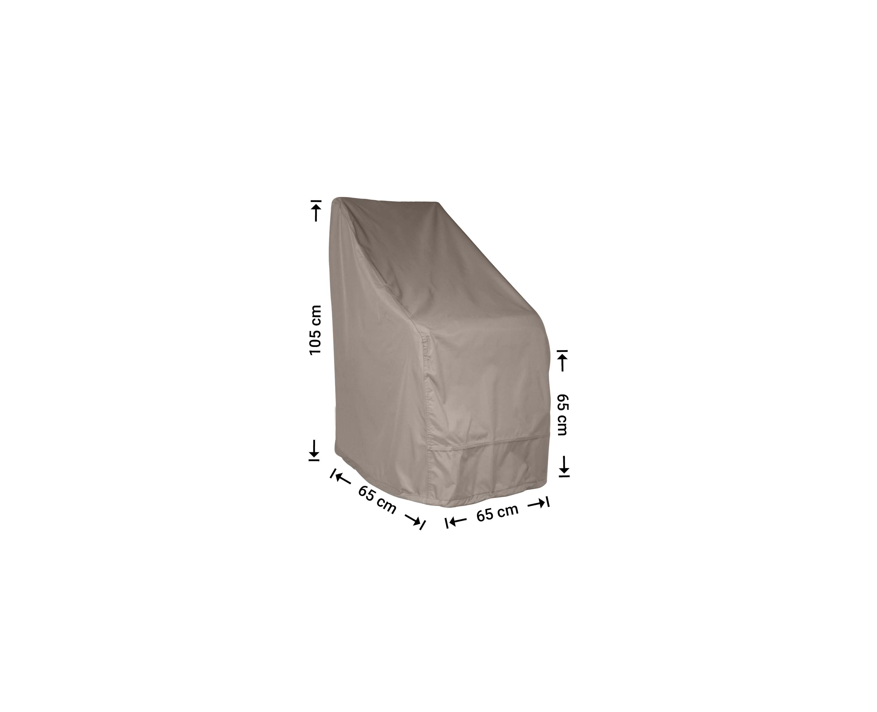 Hülle für Relaxstuhl 65 x 65 H: 105/65 cm
