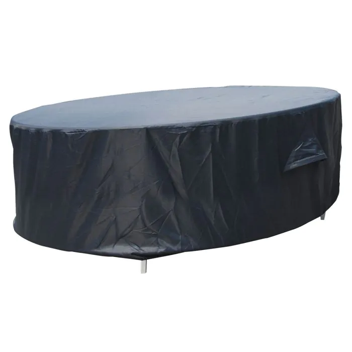 Ovale Schutzhülle 300 x 230 cm, für Gartenset mit ovalem Tisch Ovale Schutzhülle 300 x 230 cm, für Gartenset mit ovalem Tisch