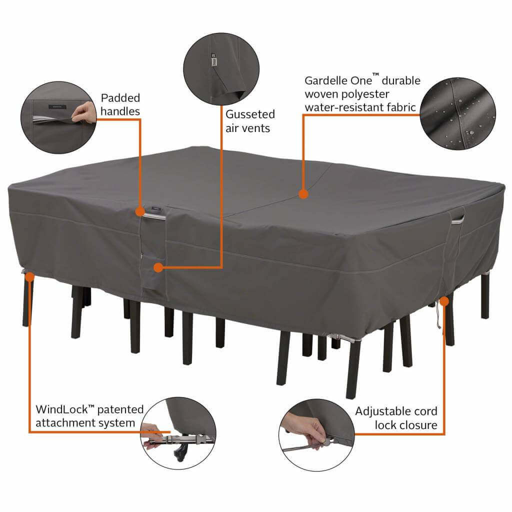 55-194-015101-hoes-voor-vierkante-tuin-meubel-setnJPKKVW7tlbA6DhL2GF9AqicNt Abdeckung für quadratisches Gartenmöbelset 249 x 249 H: 58 cm