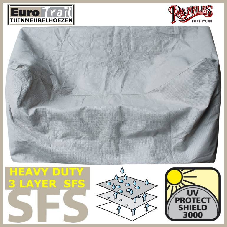 etgf5081-sfs-bank-hoes-ademend-lounge-bank-tuin-kl Schutzhülle für Gartenbank 2,5 Sitzer 160 x 75 H: 80 / 65 cm