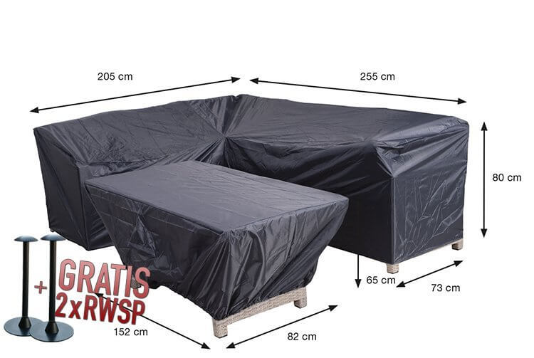 70850-lounge-hoek-bescherm-hoesvoor-tafel-en-hoekMFwPMyNSaaWNk Schutzhülle Lounge Dining Ecksofa 255 x 205 x 73 H:80 cm