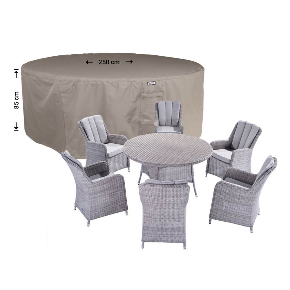 rdsr250-complete7geVheZ56LsOf Abdeckung Gartenmöbel rund Ø 250 H: 85 cm