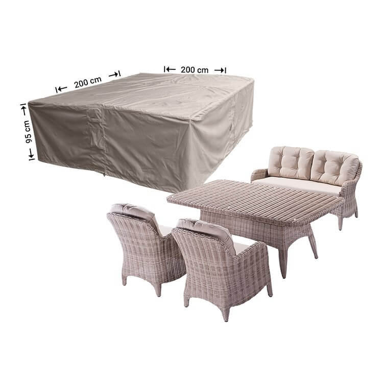 RDS200200highFUS6gkACyQMoyeGGiqgRZ8nOWA Loungeset hoes 200 x 200 H: 95 cm
