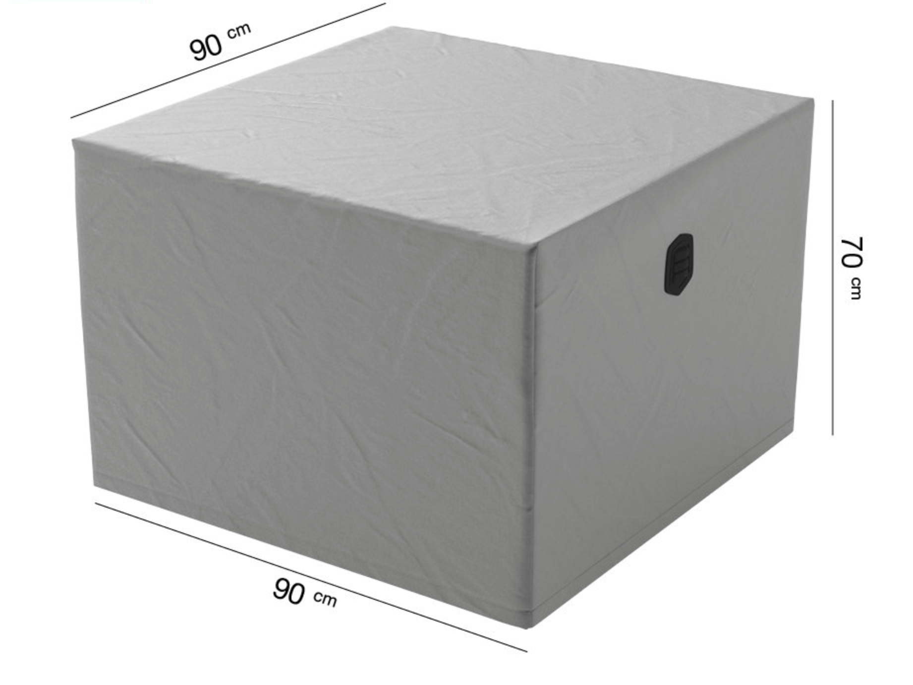 Schutzhülle für Lounge Sessel oder Garten-Tisch 90 x 90 H: 70 cm