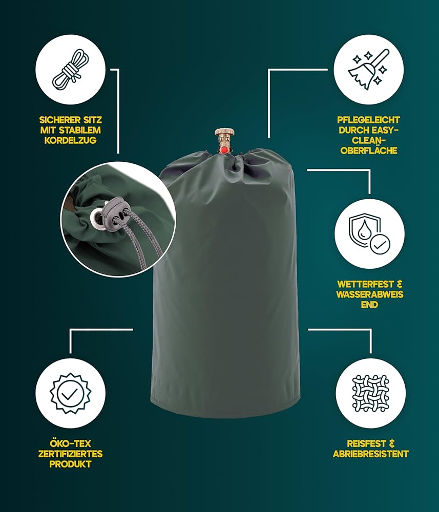 Schutzhülle für Gasflasche 11 kg Ø31 x H: 60 cm