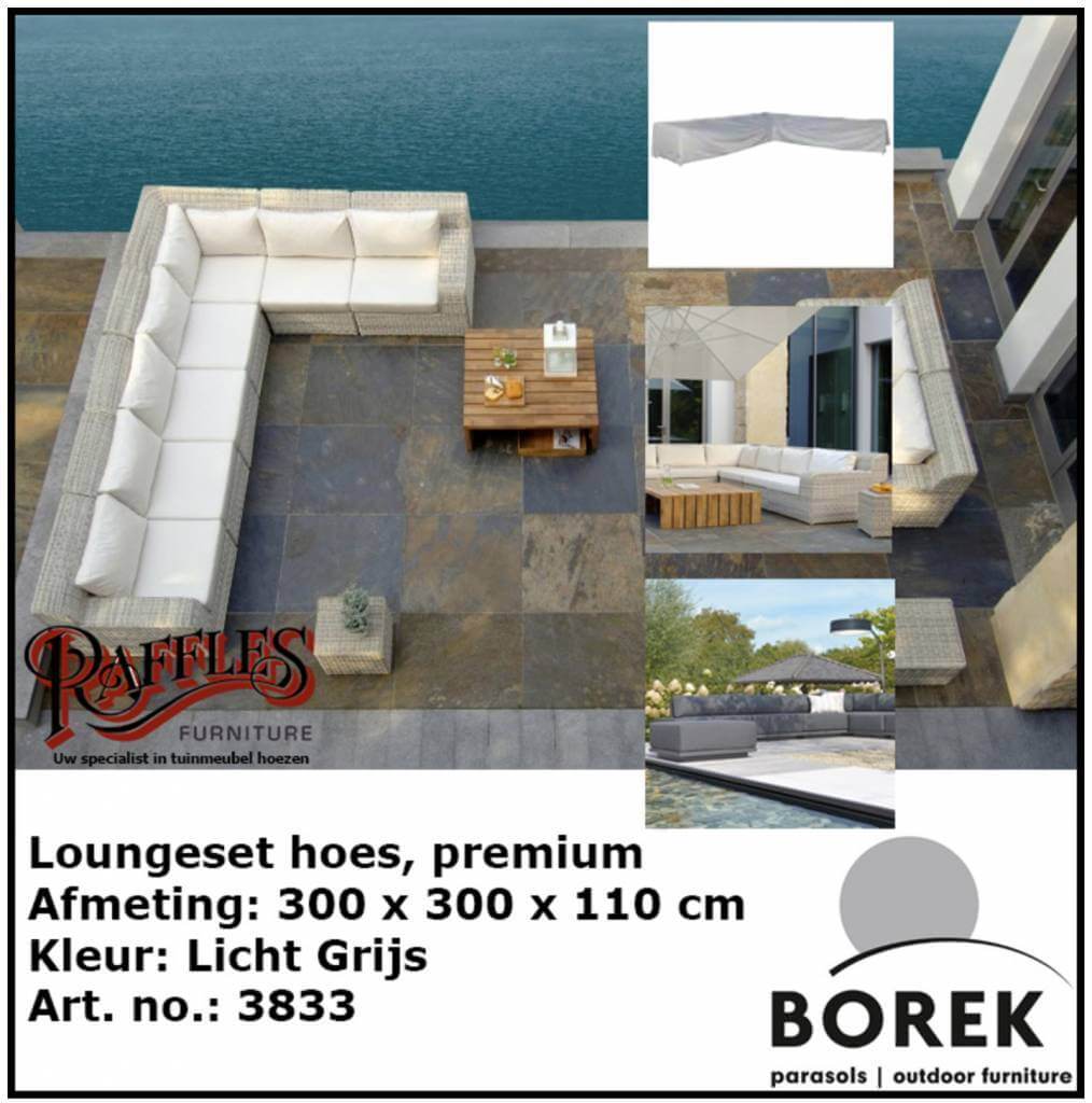Lounge Set Schutzhülle für Ecksofa 300 x 300 x 110 H: 65 cm