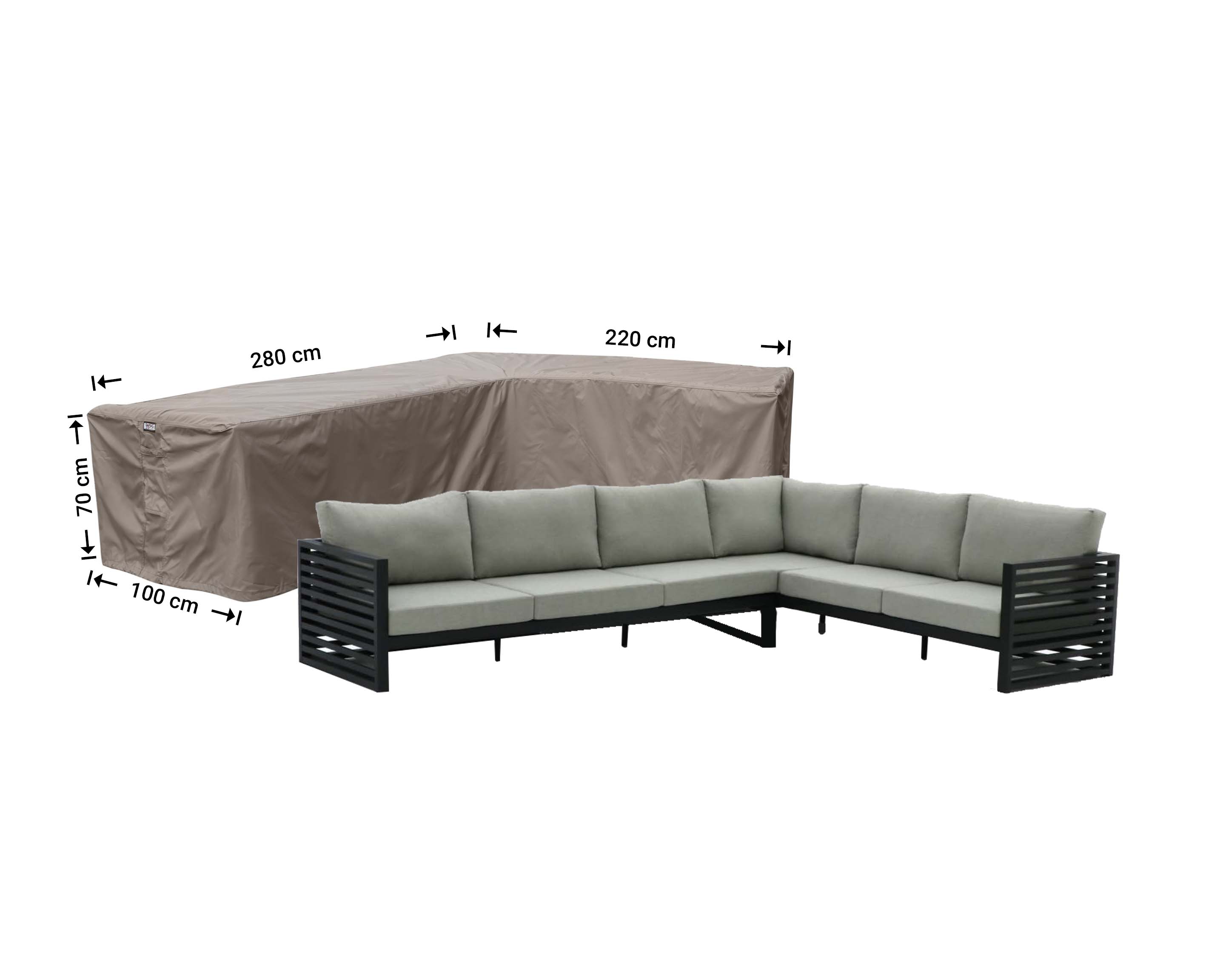 RHS280220right_bank-hoes Hoekbank hoes 280 x 220 x 100 H: 70 cm