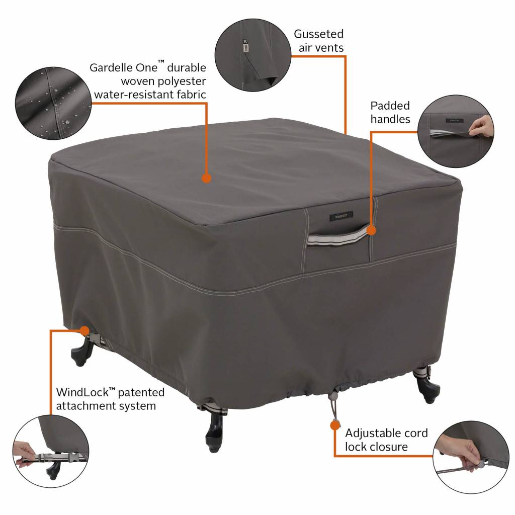 55-169-045101-hoes-voor-voetenbank-footstool-hocke Schutzhülle für Fußbank 66 x 66 H: 43 cm