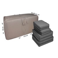 Sofa Organizer – Praktische Aufbewahrungstasche Für Die Couch In Kaffeefarbe, 88 X 33 Cm